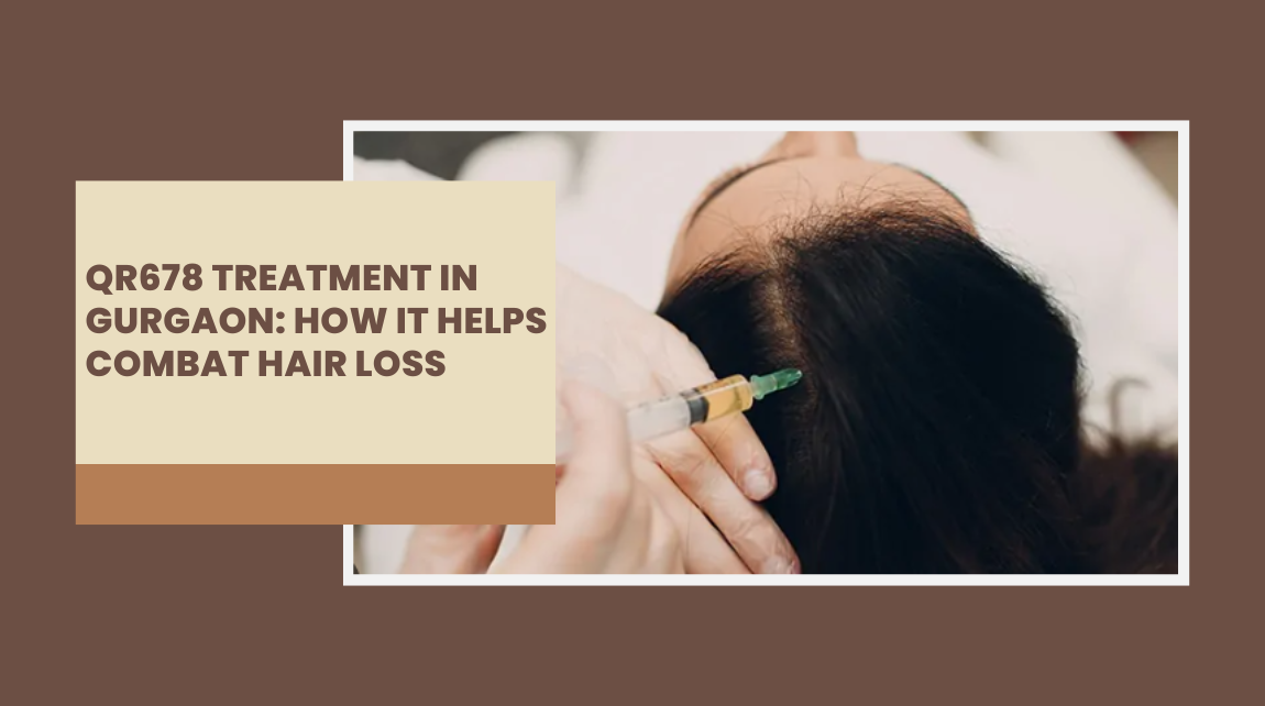 QR678 treatment for hair loss control