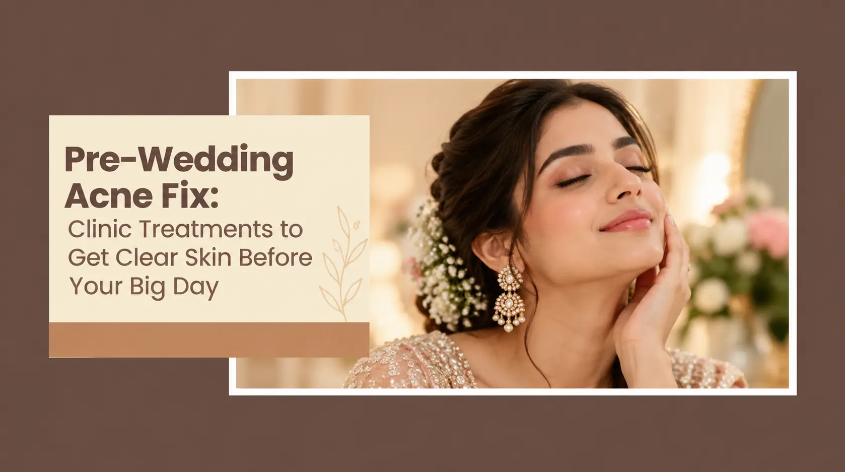 Pre-Wedding Acne Fix: Clinic Treatments to Get Clear Skin Before Your Big Day